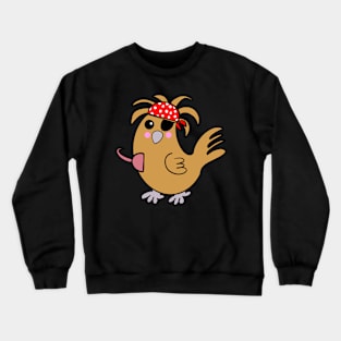 Chicken Pirate Crewneck Sweatshirt